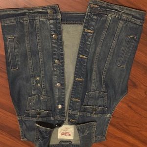 Denim vest